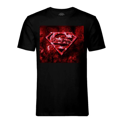 T-Shirt Homme Col Rond Superman Super Héros Bd Comics