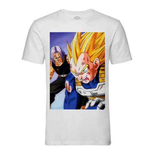 T-Shirt Homme Col Rond Vegeta Trunks Dragon Ball Z Manga Dbz Anime