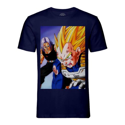 T-Shirt Homme Col Rond Vegeta Trunks Dragon Ball Z Manga Dbz Anime