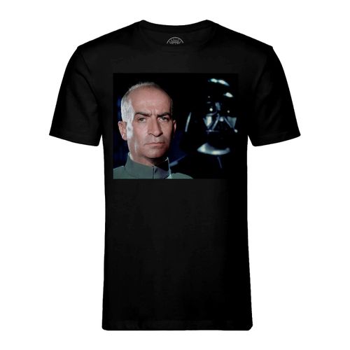 T-Shirt Homme Col Rond Louis De Funes Dark Vador Star Wars