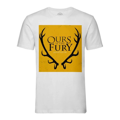 T-Shirt Homme Col Rond Game Of Thrones King Baratheon Ours Is The Fury