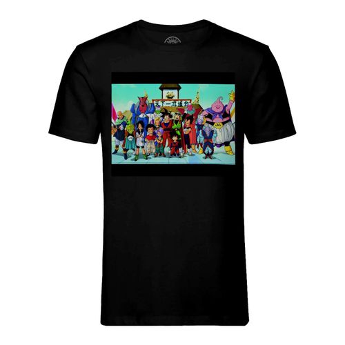 T-Shirt Homme Col Rond Dragon Ball Z Dbz Booboo Saga Manga Anime Japon