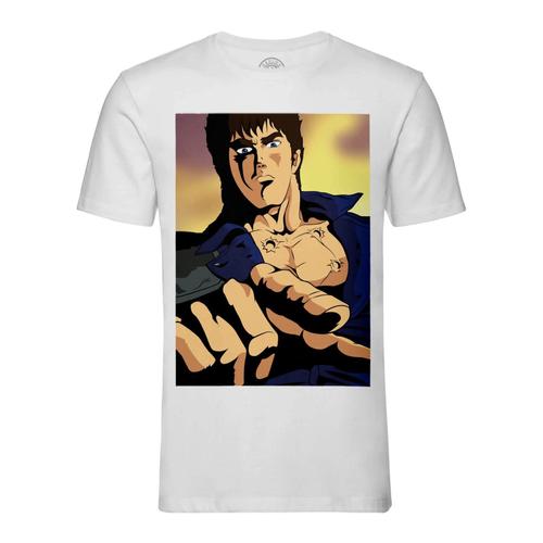 T-Shirt Homme Col Rond Ken Le Survivant Fist Of The North Star Homme Aux 7 Cicatrices