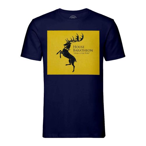T-Shirt Homme Col Rond House Baratheon Cerf Game Of Thrones Serie