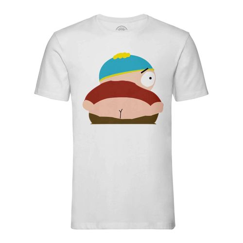 T-Shirt Homme Col Rond Cartman Montre Ses Fesses South Park Cartoon