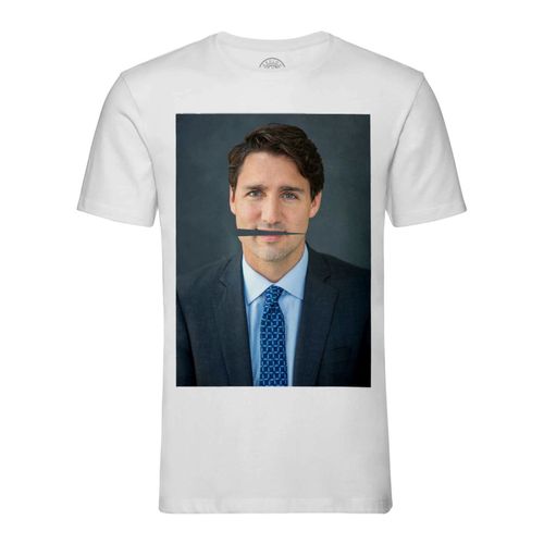 T-Shirt Homme Col Rond Justin Trudeau Canadiens South Park Canada