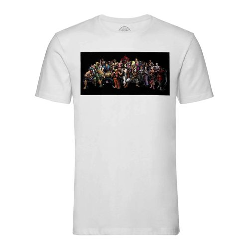 T-Shirt Homme Col Rond Photo De Classe Street Fighter Jeux Videos