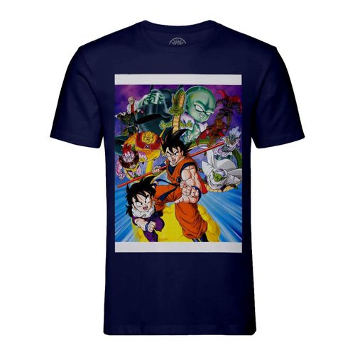 T-Shirt Homme Col Rond Dragon Ball Z Garlic Jr. Manga Anime Japon