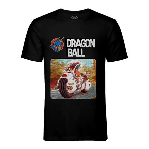 T-Shirt Homme Col Rond Dragon Ball Original Sangoku Bulma Dbz