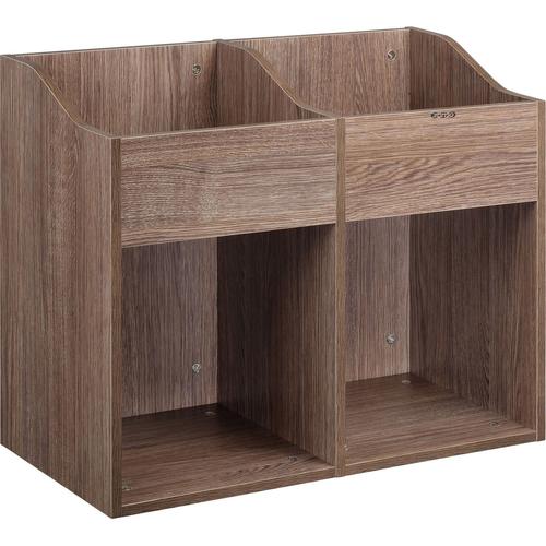 Zomo VS-Box 200/2 Walnut meuble noyer pour vinyles