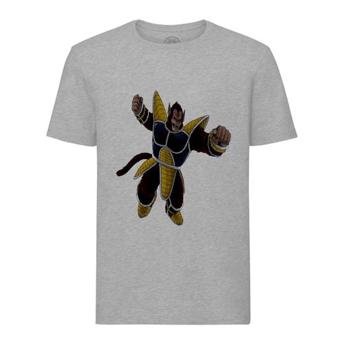 T-Shirt Homme Col Rond Dragon Ball Vegeta Singe Geant Oozaruka Dbz