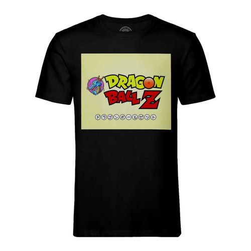 T-Shirt Homme Col Rond Dragon Ball Z Logo Dbz Manga Japon Anime 90's