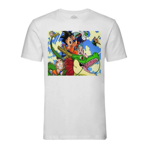 T-Shirt Homme Col Rond Dragon Ball Shenron Dragon Magique Manga