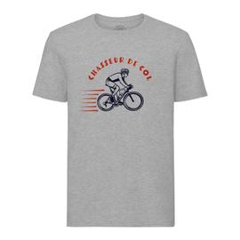 T shirt Homme Col Rond Chasseur de Col V lo France Cyclisme Tour Route