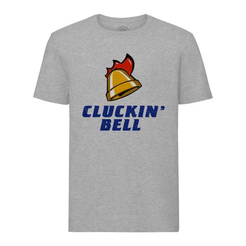 T-Shirt Homme Col Rond Cluckin Bell Geek Jeux Video Serie Film