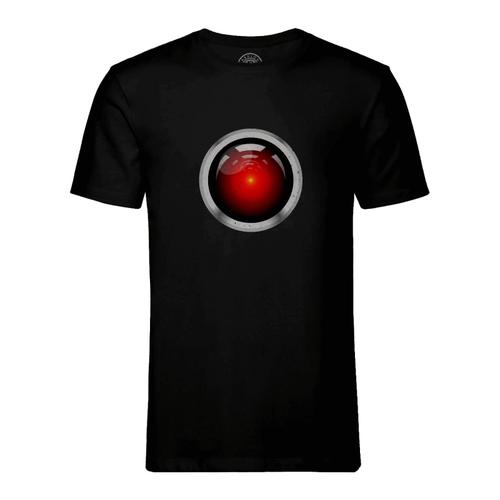 T-Shirt Homme Col Rond Hal 9000 Geek Espace Science Fiction Film