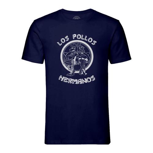 T-Shirt Homme Col Rond Los Pollos Hermanos Geek Jeux Video Serie Film