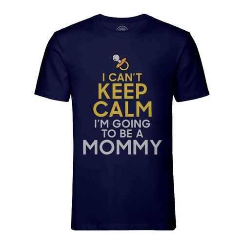 T-Shirt Homme Col Rond I Can't Keep Calm I'm Going To Be A Mommy Parodie Maman