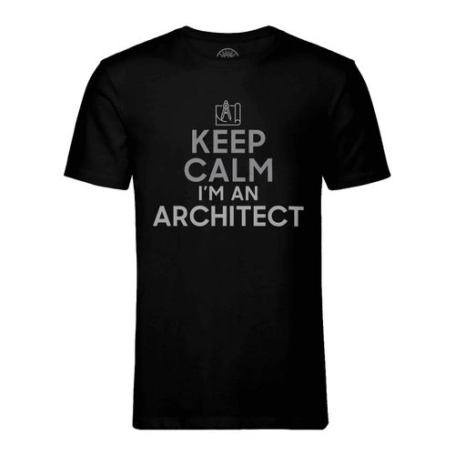 T-Shirt Homme Col Rond Keep Calm I'm An Architect Parodie Métier Job Architecte