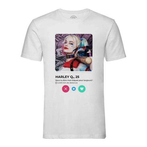 T shirt hotsell harley quinn homme