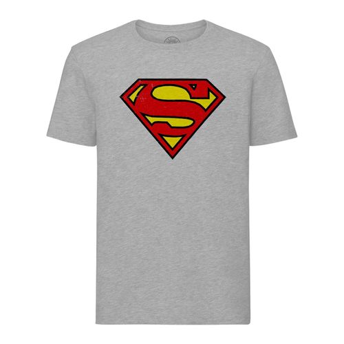 T-Shirt Homme Col Rond Superman Super Héros Bd Film Geek