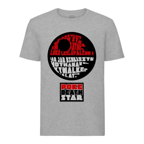 T-Shirt Homme Col Rond Game Of Geek Poke Death Star Pokemon Star Wars Humour