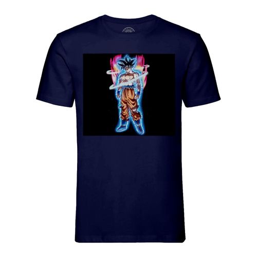 T-Shirt Homme Col Rond Dragon Ball Super Son Goku Super Saiyan Master Ultra Instint Anime Manga Japon