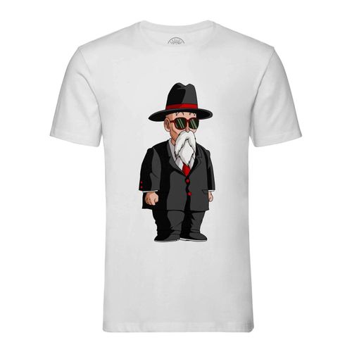 T-Shirt Homme Col Rond Dragon Ball Z Mutenroshi Tortue Geniale Manga 90's