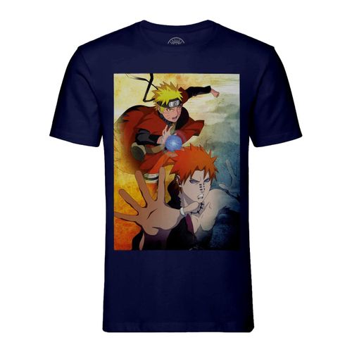 T-Shirt Homme Col Rond Naruto Akatsuki Pain Manga Anime Japon Ninja