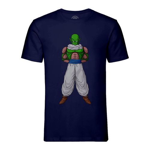 T-Shirt Homme Col Rond Dragon Ball Piccolo Satan Petit C¿Ur Dbz Anime Japan Geek