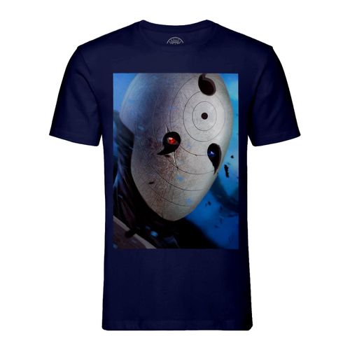 T-Shirt Homme Col Rond Naruto Obito Uchiha Sharingan Rinnegan Manga Ninja