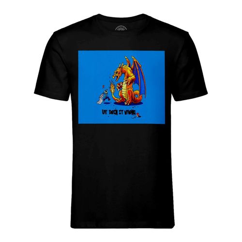 T-Shirt Homme Col Rond Pokemon Ur' Doing It Wrong Dracofeu Humour