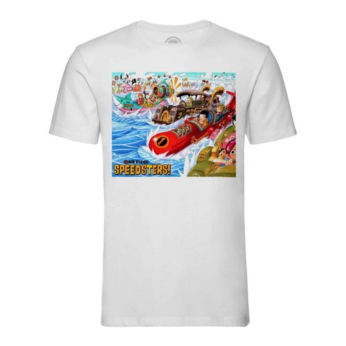 T-Shirt Homme Col Rond One Piece Speedsters Manga Anime Japon