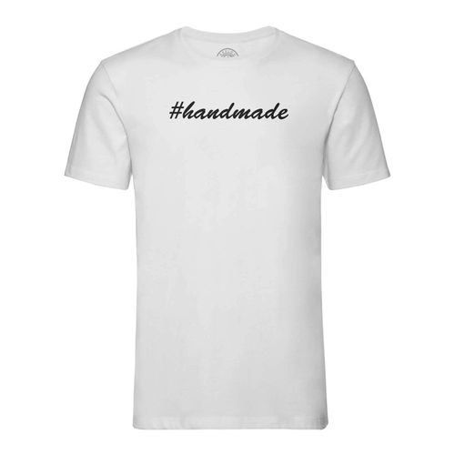 T-Shirt Homme Col Rond Hashtag Handmade Fait Main
