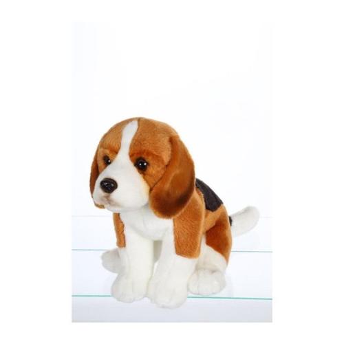 Peluche Chien Beagle - Gipsy Toys - Assis, 25 Cm