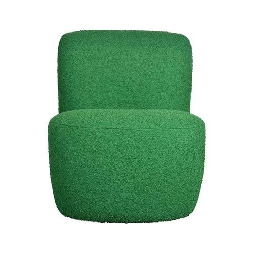 Fauteuil Tissu Fauteuil Eve Bouclette Vert