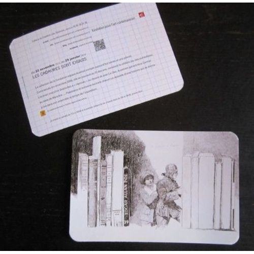 Carte : Exposition, Les Cadavres Sont Exquis. Toulouse, Fondation Pour L' Art Contemporain. 2013