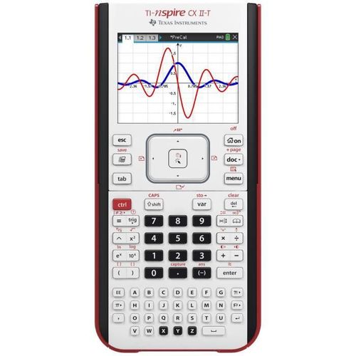 Texas Instruments TI-Nspire CX II-T - Calculatrice graphique - USB - pile