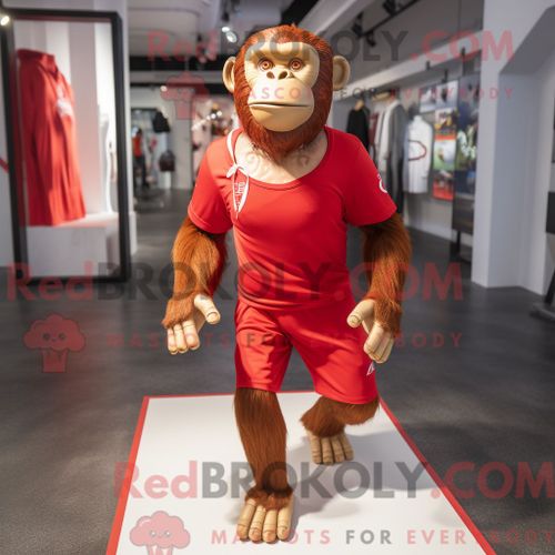 Personnage Mascotte Redbrokoly D Un Ballon Bleu En Forme De Coeur Habillé D Un Jegging Et De Cravates