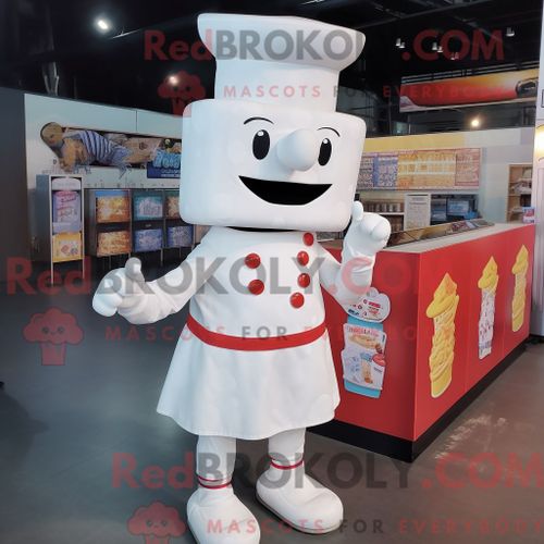 Costume De Mascotte Redbrokoly De Taureau Turquoise Habillé D Un Pantalon En Velours Côtelé Et D Épingles À Chapeau