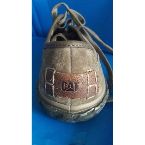 Cat P713485 Oxford Worn Brown 43 Wide