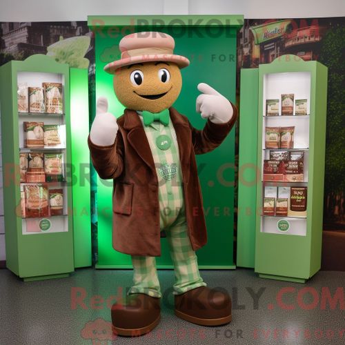 Personnage Mascotte Redbrokoly D Un Python Jaune Citron Habillé D Une Jupe Longue Et De Pinces À Chaussures
