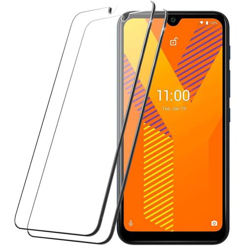 2 Pieces Verre Trempe Pour Wiko Y62 Verre Trempe Protecteur D'ecran Verre De Protection Tactile 3d, Verre De Durete 9h