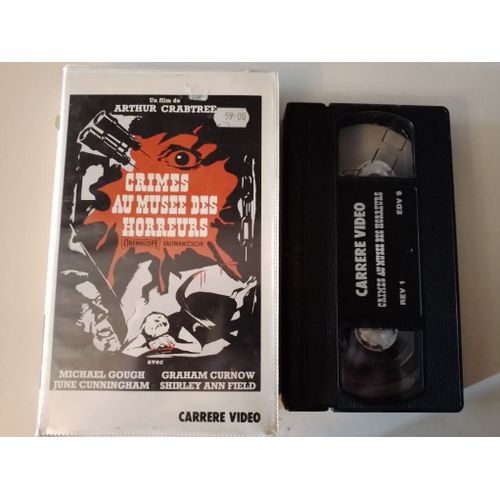 Cassette Vidéo Vhs - Crimes Au Musee Des Horreurs - Arthur Crabtree