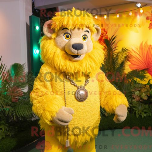 Personnage De Costume De Mascotte Redbrokoly D Aas Bleu Ciel Habillé D Une Chemise Henley Et De Ceintures De Smoking