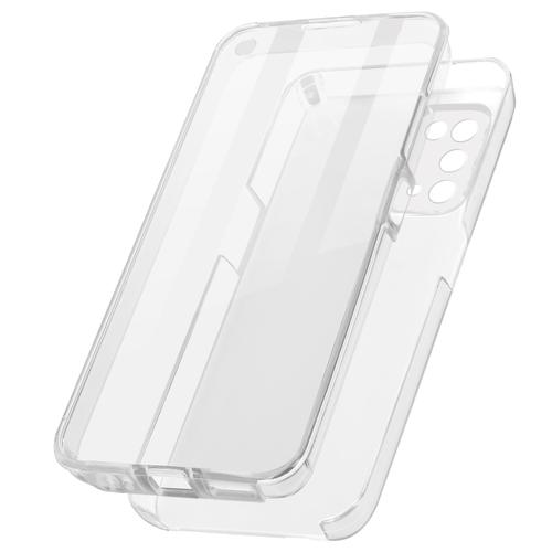 Coque Oppo A54 5g Et A74 5g Arrière Rigide Et Avant Souple Transparent
