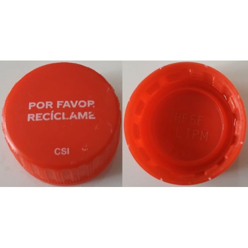 Espagne Capsule Plastique À Visser Coca Cola Por Favor Recíclame