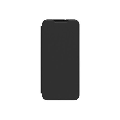 Samsung Gp-Fwa125ama - Étui À Rabat Pour Téléphone Portable - Polycarbonate, Polyuréthane - Noir - Pour Galaxy A12
