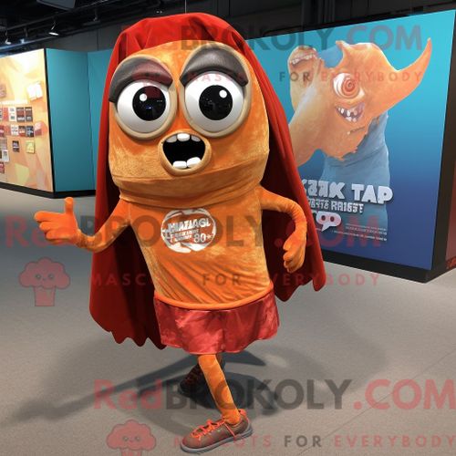 Costume De Mascotte Redbrokoly De Ballons En Forme De Coeur Bleu Marine Personnage Habillé Avec Un Bikini Et Des Épingles À Cravate