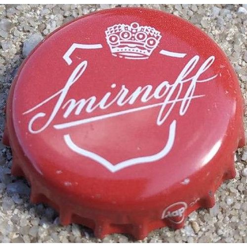 Capsule Crown Cap Smirnoff Rouge